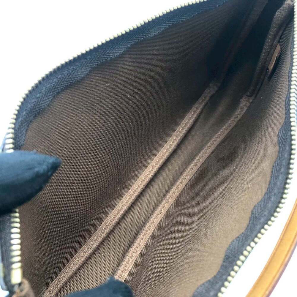 LOUIS VUITTON Brown Monogram Pochette Mini Bag - Picture 9 of 10